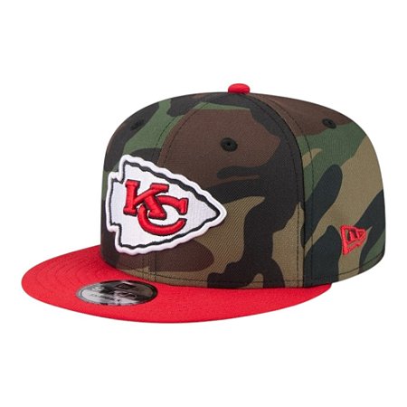 Boné New Era 950 Militar Kansas City Chiefs Salute Service