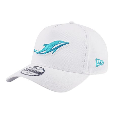 Boné New Era 940 A-Frame Miami Dolphins Fun Graphic Branco
