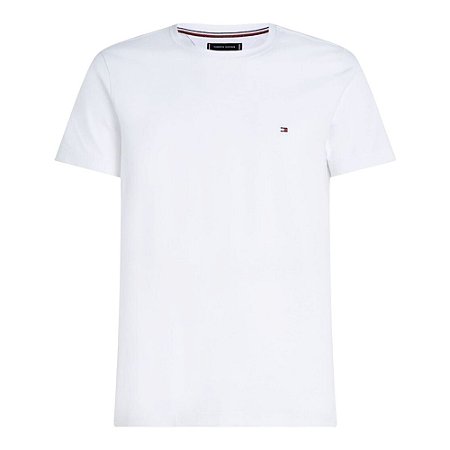 Camiseta Tommy Hilfiger Core Stretch Slim Masculino Branco