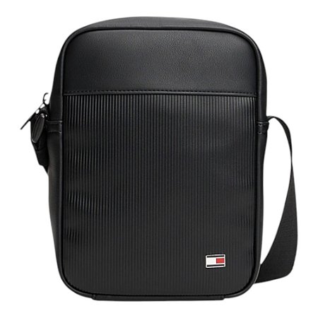 Bolsa Shoulder Bag Tommy Hilfiger Flag Mini 2,15L Preto