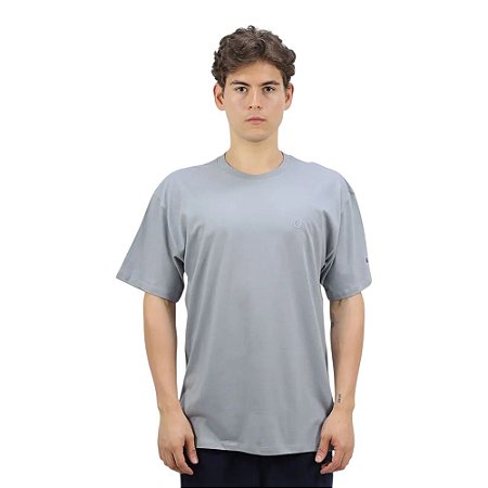 Camiseta Champion Athletic Basic Cinza Masculina
