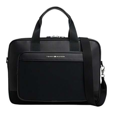 Bolsa Tommy Hilfiger Foundation Computer 8,55L Bag Preto