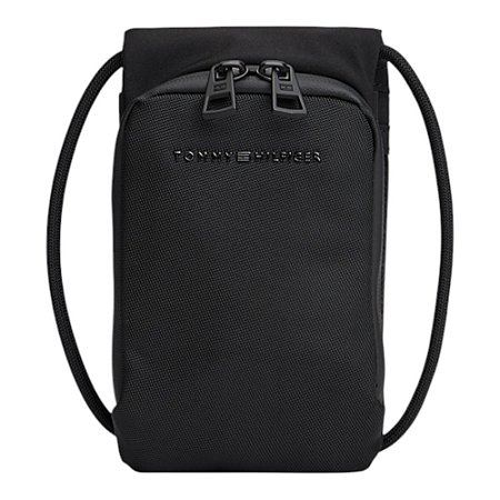 Bolsa Shoulder Bag Tommy Hilfiger Travel Lanyard Preto