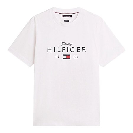 Camiseta Tommy Hilfiger Brand Love Big Tee Masculino Branco