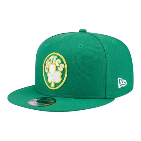 Boné New Era 950 Boston Celtics Hardwood Verde Masculino