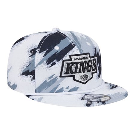 Boné New Era 950 Los Angeles Kings NHL Paint Branco