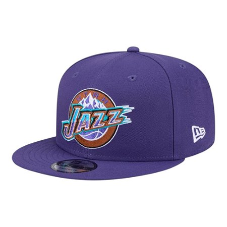 Boné New Era 950 Utah Jazz Hardwood Roxo Masculino