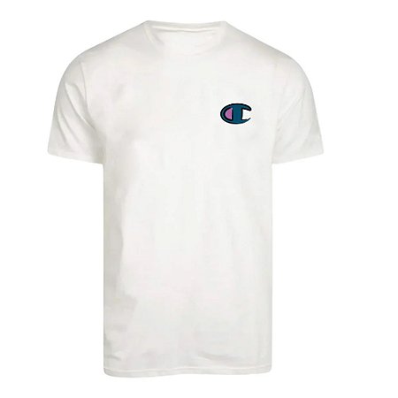 Camiseta Champion Better Tomorrow Off White Masculino