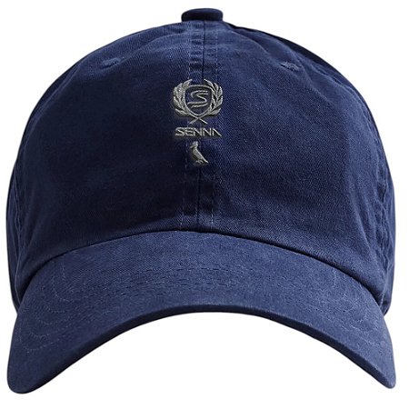 Boné Reserva Dad Hat Bordado Senna Masculino Azul Marinho