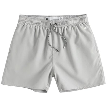 Bermuda Reserva Praia Liso Basico Masculino Cinza