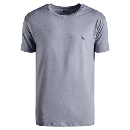 Camiseta Reserva Regular Basic Masculino Algodão Cinza