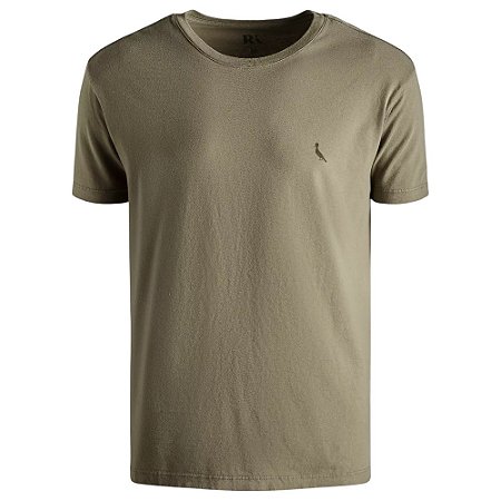 Camiseta Reserva Regular Basic Masculino Verde Militar