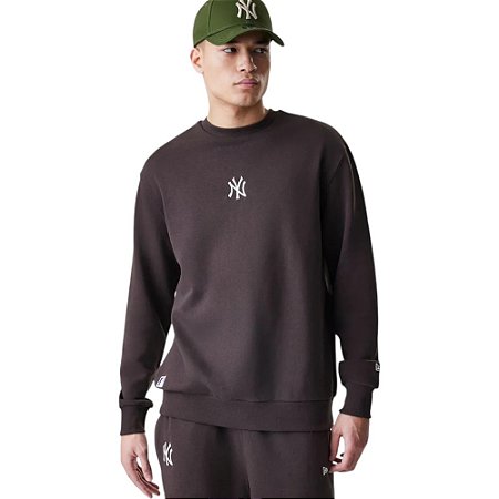 Moletom New Era New York Yankees Importado Fleece Tops