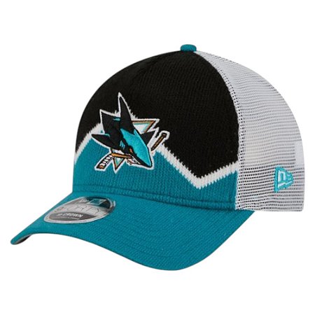 Boné New Era 940mc A-Frame San Jose Sharks Sock Preto