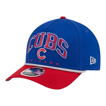 Boné New Era 940mc A-Frame Chicago Cubs Arch Azul Masculino