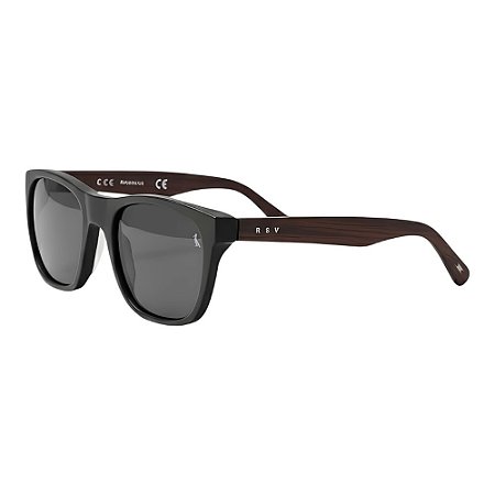 Óculos de Sol Masculino Reserva Square Preto Tortoise