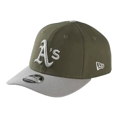 Boné New Era 970ss Oakland Athletics Q225 Verde Oliva