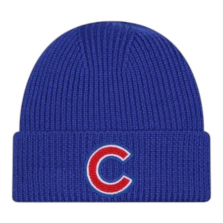 Gorro New Era Chicago Cubs Skull Knit Masculino Azul