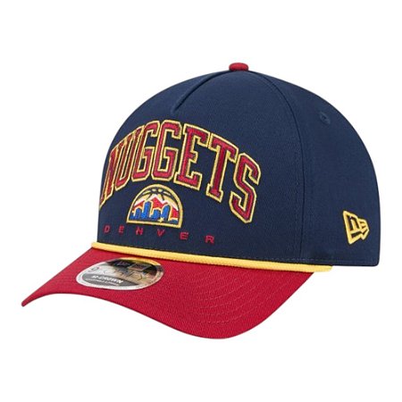 Boné New Era 940mc A-Frame Denver Nuggets Azul Marinho