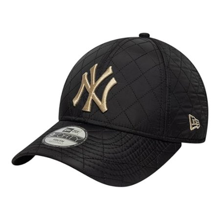 Boné New Era 940 New York Yankees Infantil Quilted Preto