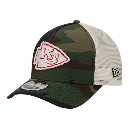 Boné New Era 940mc Kansas City Chiefs Salute Service Verde