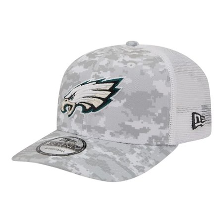 Boné New Era Philadelphia Eagles Salute To Service Cinza