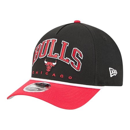 Boné New Era 940 M-Crown A-Frame Chicago Bulls Preto