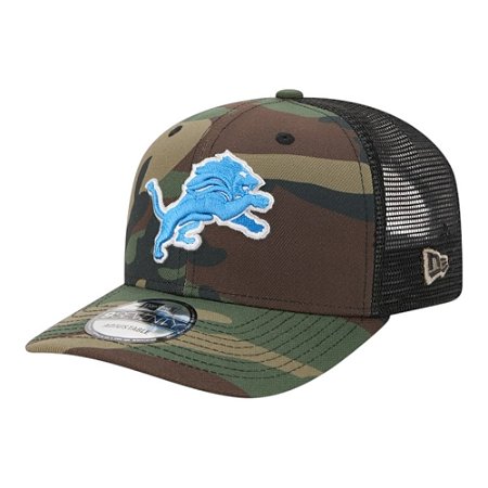 Boné New Era Detroit Lions Salute To Service Verde Masculino