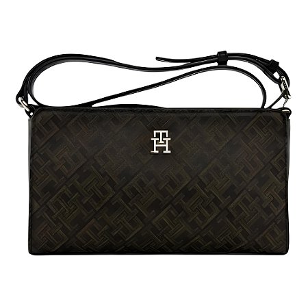 Bolsa Tommy Hilfiger Im Latam Jacquard Crossover Feminino