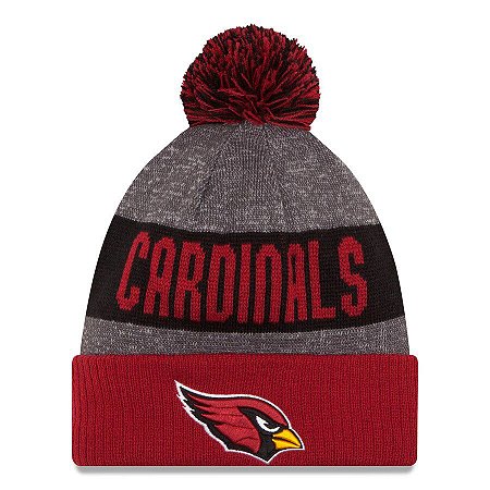 Gorro Touca Arizona Cardinals Gray Sideline - New Era