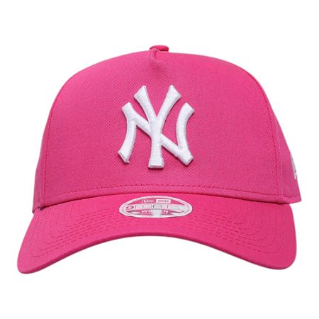 Boné New Era 940 A-Frame New York Yankees Burst Rosa