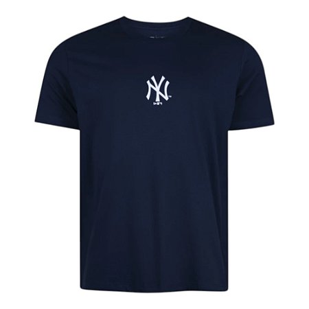 Camiseta New Era New York Yankees Basica Azul Marinho