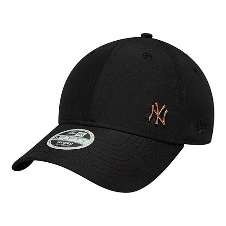 Boné New Era 940 New York Yankees Flawless Preto Feminino