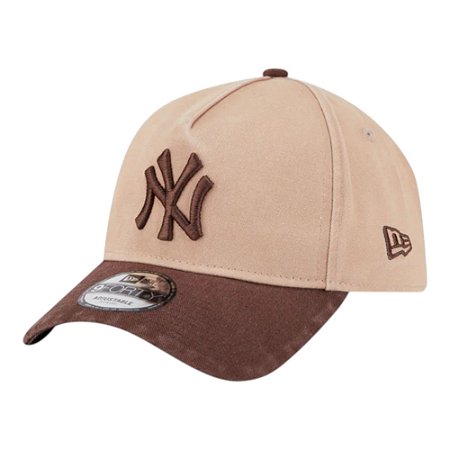 Boné New Era 940 A-Frame New York Yankees Shade Wash Marrom