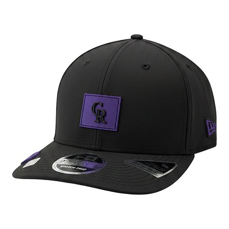 Boné New Era 970ss Colorado Rockies Preto e Roxo Masculino