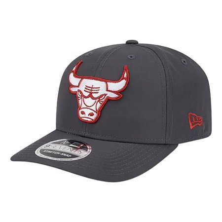 Boné New Era 970SS Chicago Bulls Cinza Masculino