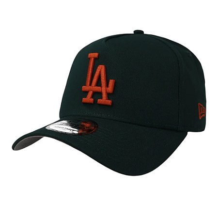 Boné New Era 940A-Frame Copper Los Angeles Dodgers Verde