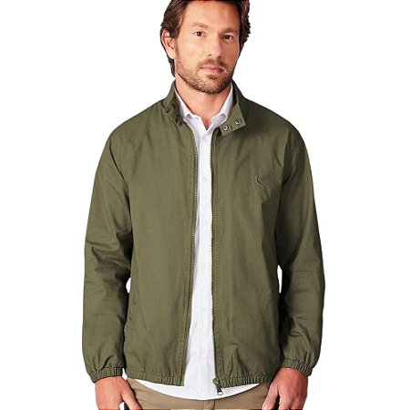 Jaqueta Reserva Casual Sarja Masculino Verde