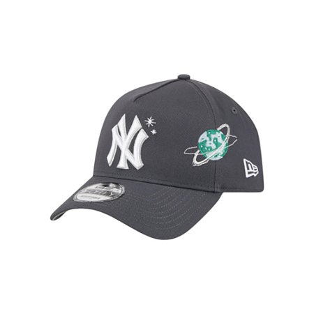 Boné New Era Kid 940A-Frame Planets New York Yankees Cinza