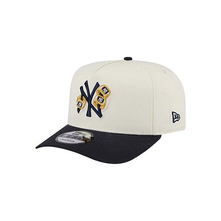 Boné New Era 950A-Frame Yankees Neyyanco Branco Masculino