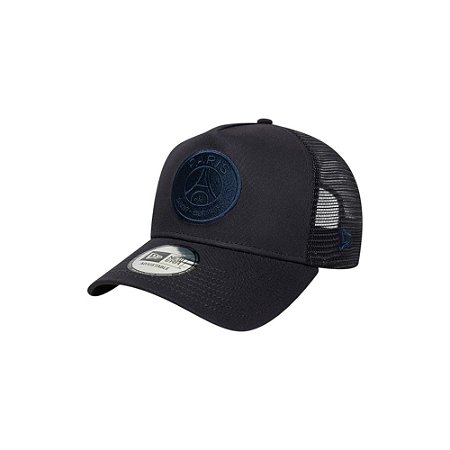 Boné New Era A-Frame Trucker Paris Saint-Germain Marinho