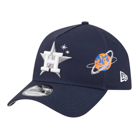 Boné New Era 940A-Frame Planets Houston Astros Marinho