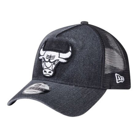 Boné New Era 940AF Trucker Wshd Chicago Bulls Preto