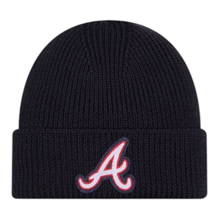 Gorro New Era Skull Knit Atlanta Braves Masculino Marinho