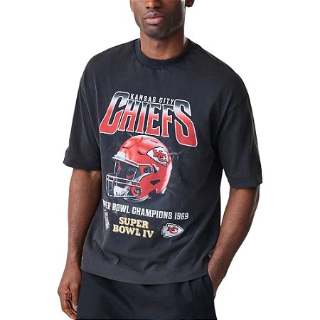 Camiseta New Era Regular Kansas City Chiefs NFL Masculino