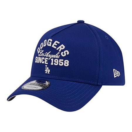 Boné New Era 940A-Frame Heritage Los Angeles Dodgers Marinho