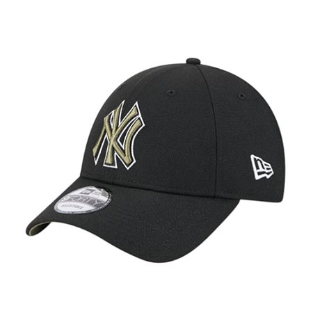 Boné New Era 940snap Olive New York Yankees Preto Masculino