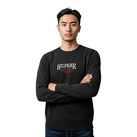 Moletom Tommy Hilfiger Heritage Series Club Masculino