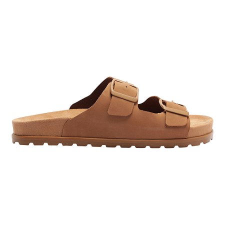 Chinelo Reserva Francisco Nobuck Masculino Marrom