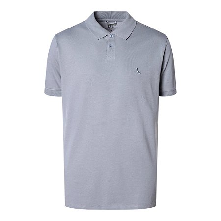 Camisa Polo Reserva Regular Piquet New Basic Azul Claro